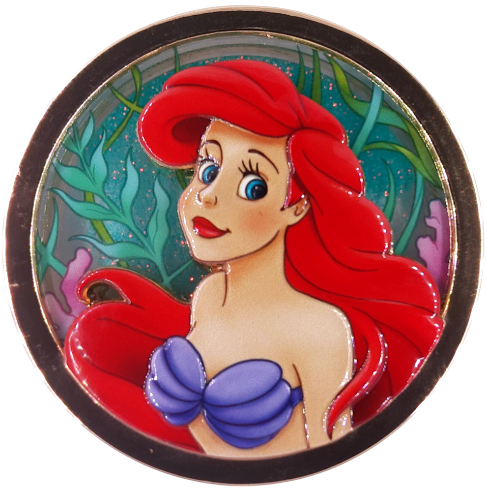 D23 Expo 2024: Disney Princesses Floral Glitter Sculpted Portraits