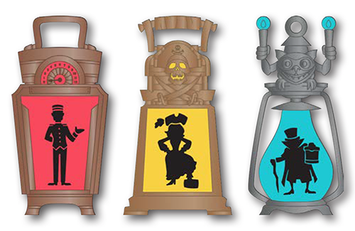 Disney Attraction Lanterns Boxed Set — Full Set