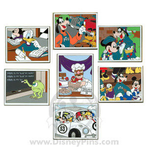 School Yearbook Pin Set