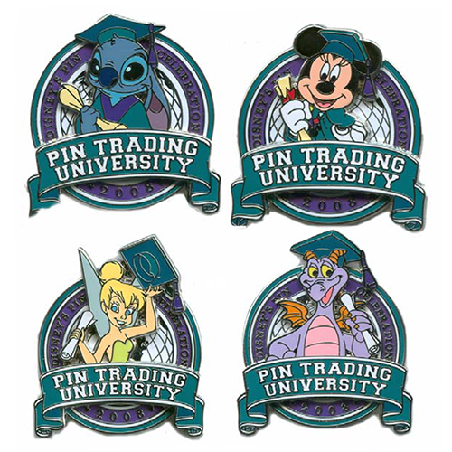 Pin Trading University Logos Framed Set