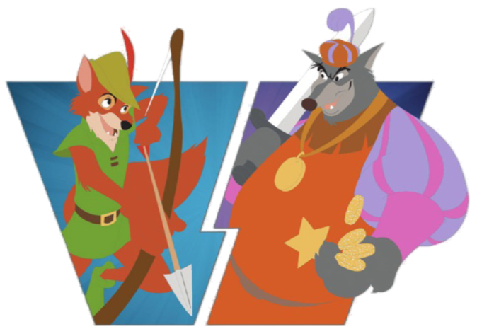 Robin Hood vs Sheriff of Nottingham Set - Full Set