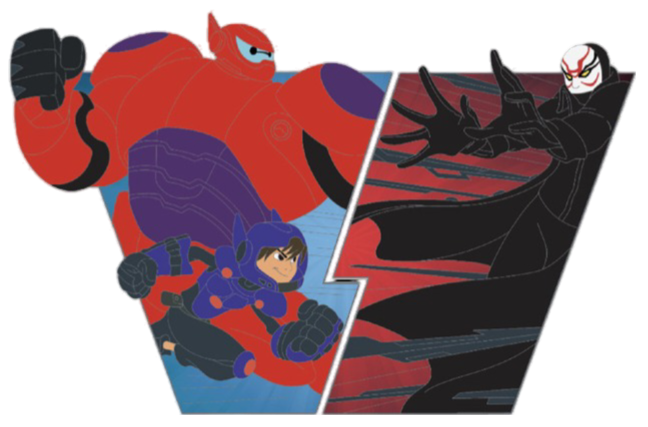 Baymax and Hiro vs Yokai Set - Full Set