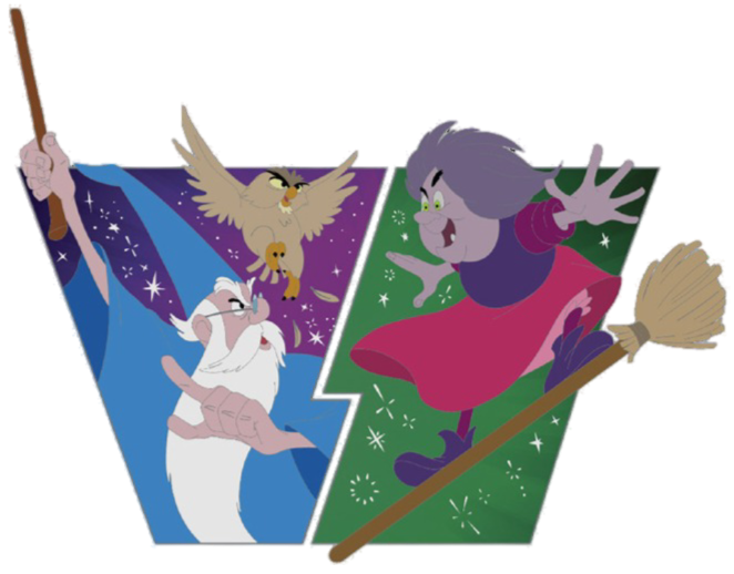 Merlin vs Madam Mim Set - Full Set