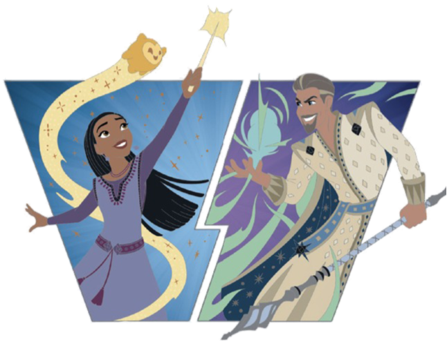 Asha and Star vs King Magnifico Set - Full Set