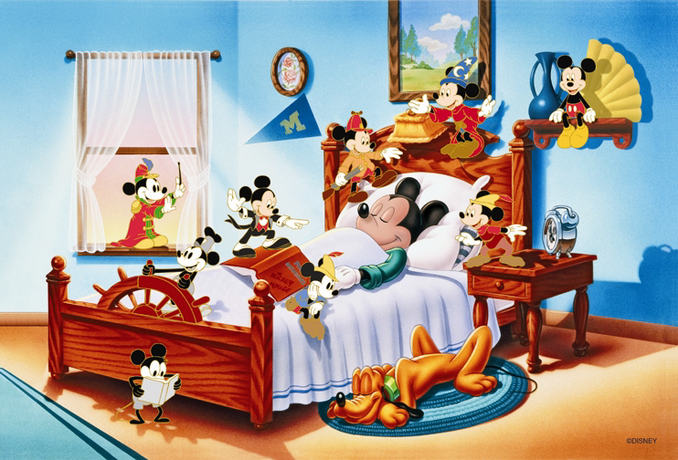 Mickey's Dreams Framed Set