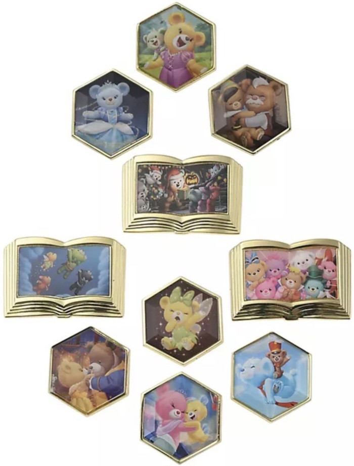 UniBEARsity 10th Anniversary Crystal Art Boxed Complete Set