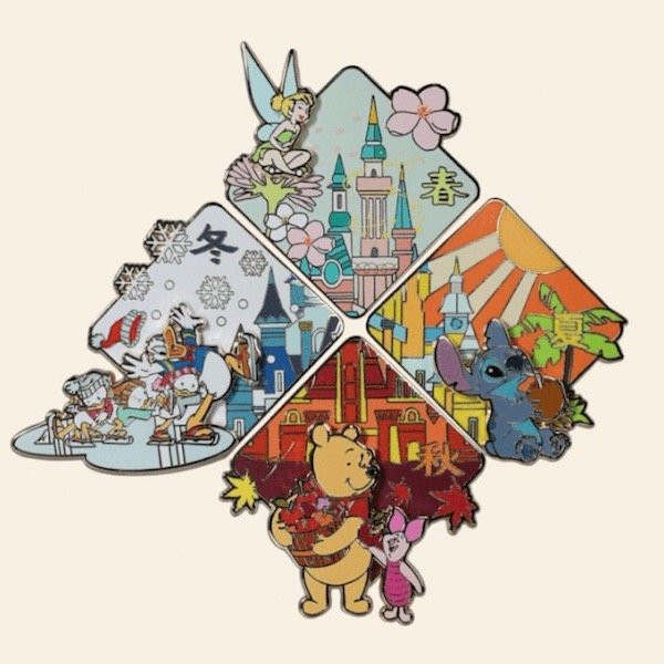 Four Seasons Pin Set