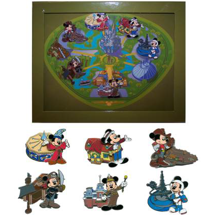 希少 WALT DISNEY WORLD ハンギングウォールプラッター 83245_3AIn.jpg