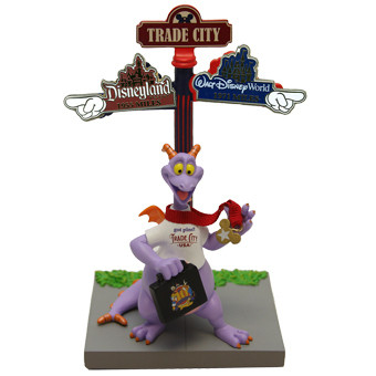 Directional Sign Figment Figurine and Pin Set