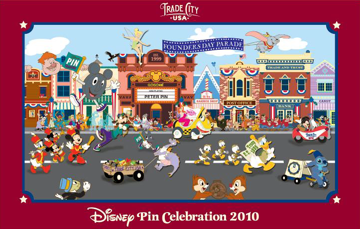 Founder's Day Parade Framed Set