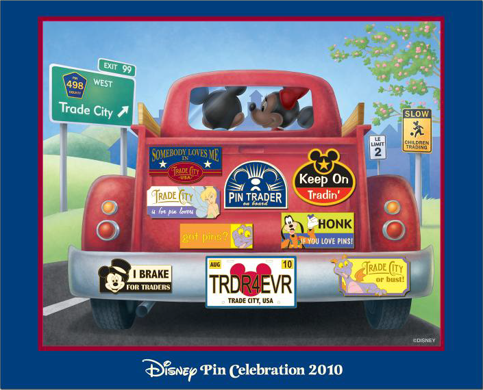 Trade City Bumper Stitckers Framed Set