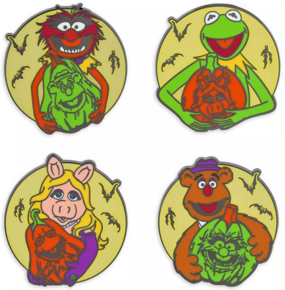 Glow-in-the-Dark Muppet Jack-O-Lanterns Set - Full Set