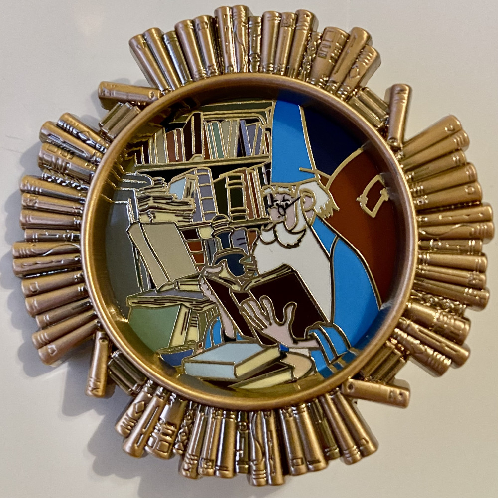 Disney -Cinderellaオルゴール D23 Expo 2024: Circle of Books Collection - Merlin | PIN 83462