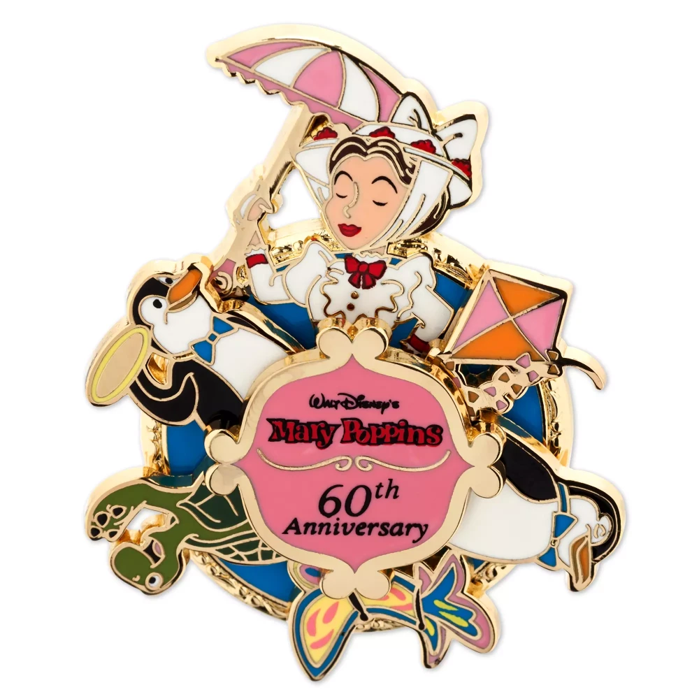 ディズニー　メリーポピンズ　60周年限定　ピンバッジ ディズニー メリーポピンズ 60周年限定 ピンバッジ （ロンドンの