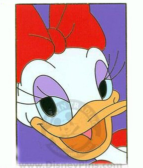 Pop Art Daisy Duck PIN 83687 pop-art-daisy-duck-pin-83687