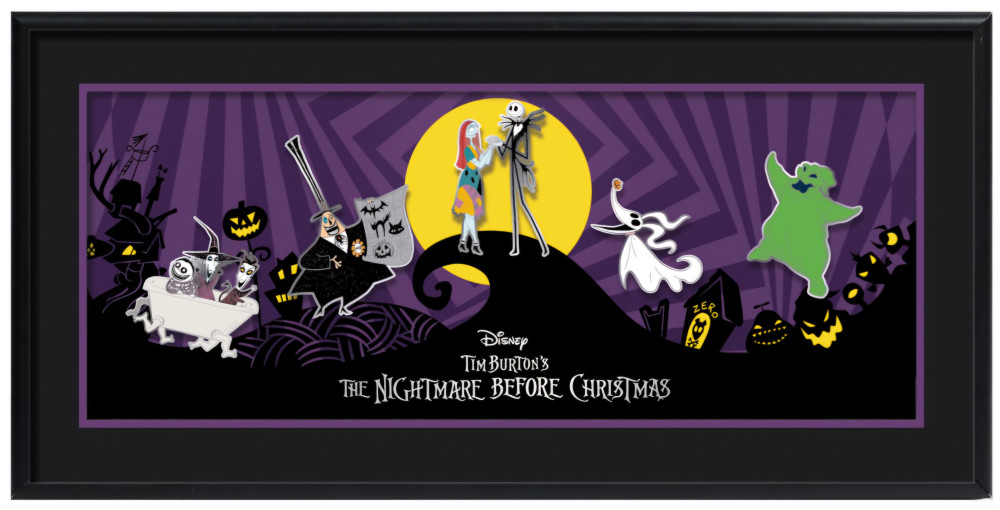 Monogram International Exclusive The Nightmare Before Christmas Framed Set — Full Set