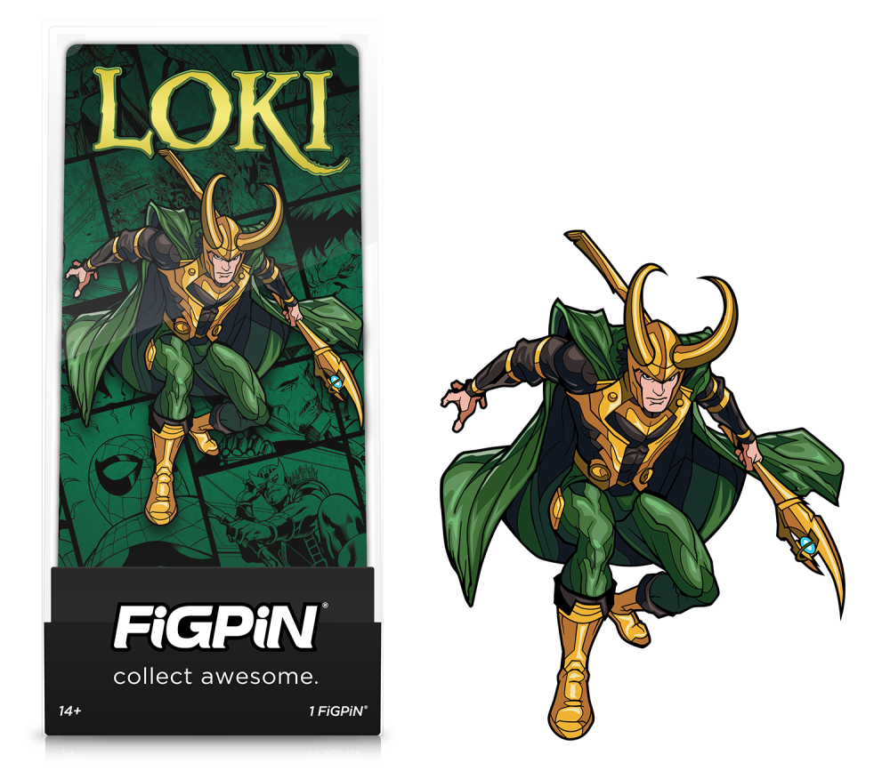 D23 Expo 2024: FiGPiN Exclusives - Glitter Loki #1732 | PIN 83915