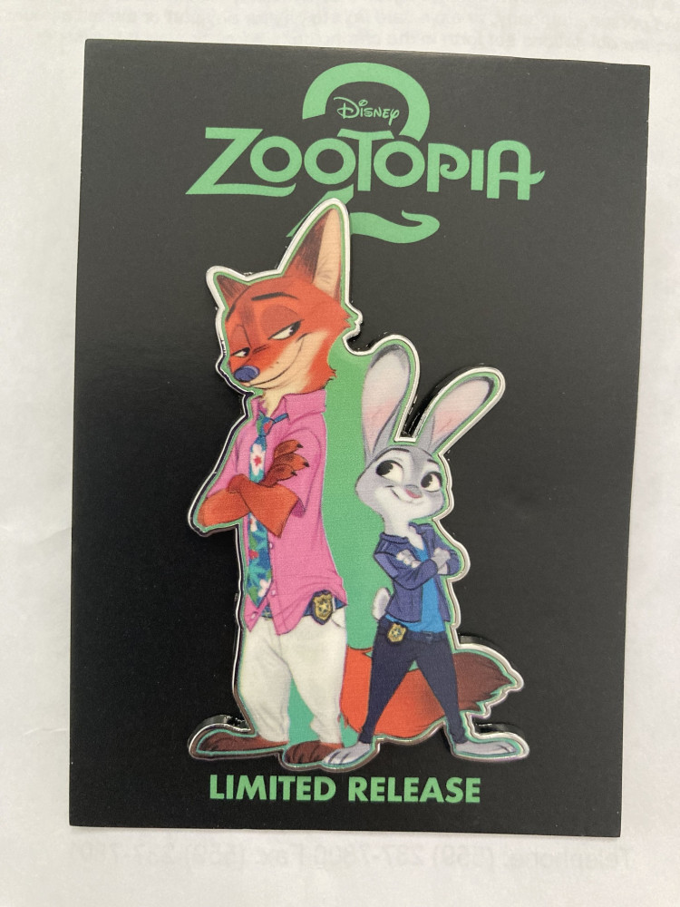 Disney - ねこ② D23 Expo 2024 - Zootopia 2 - Nick and Judy | PIN 84019