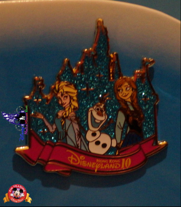 Hong Kong Disneyland 10th Anniversary - Frozen | PIN 84208