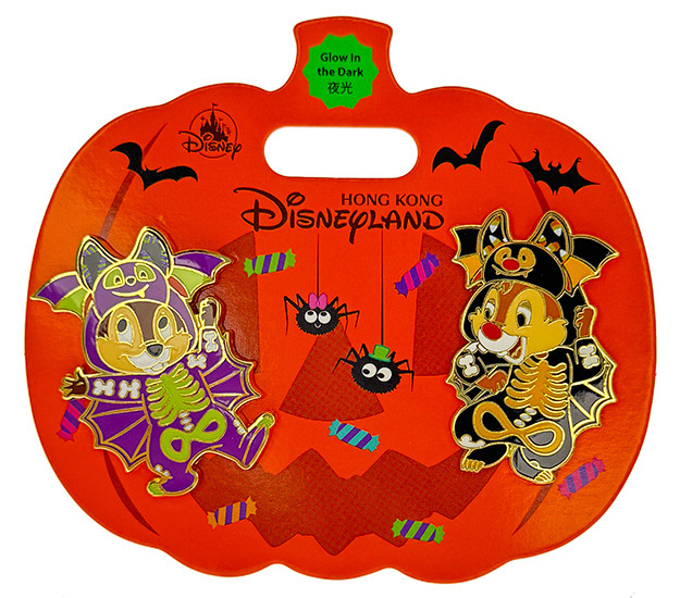 Bat Chip & Dale Pin Set
