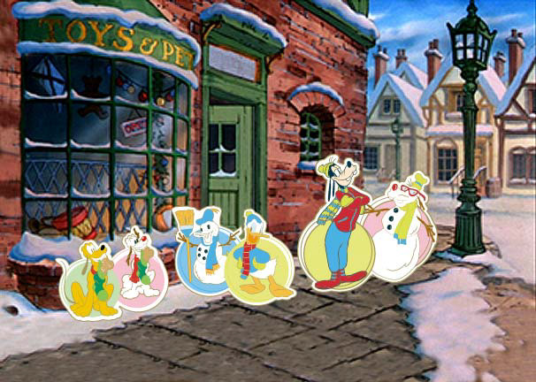 Character Snowmen Paper Box Set