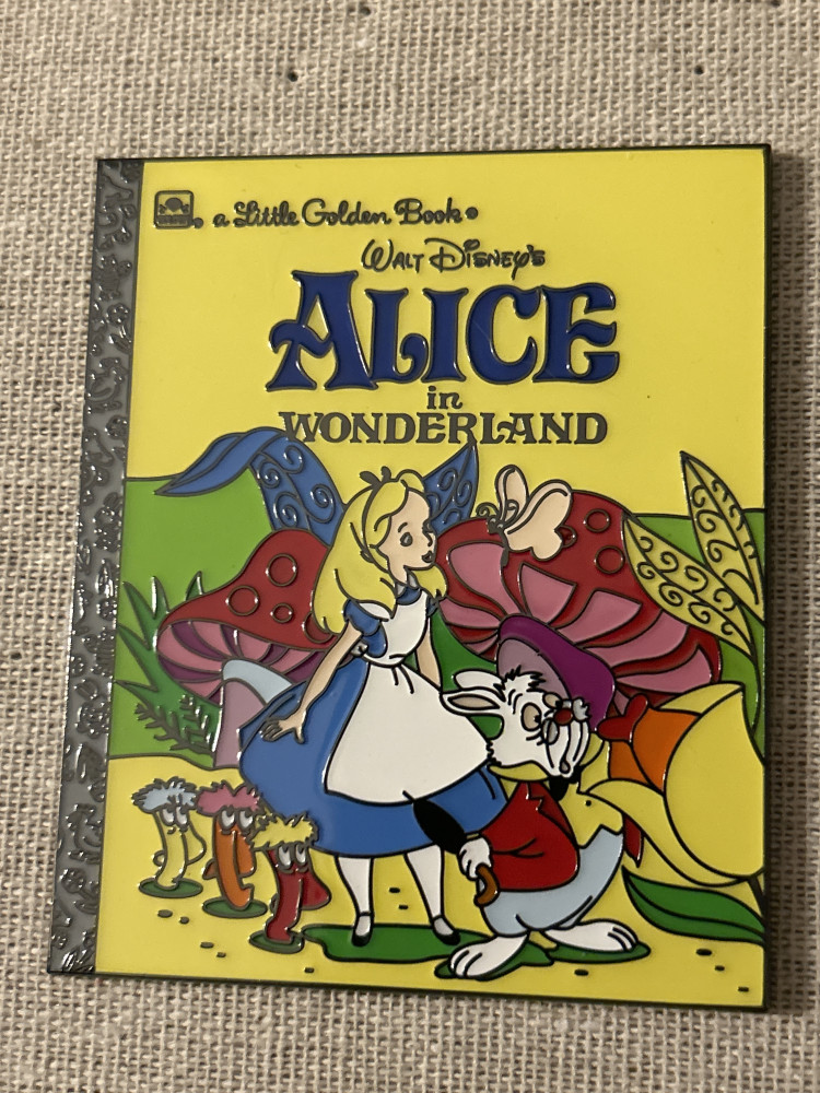 Fantasy Pin Series: Little Golden Books - Alice in Wonderland | PIN 84406