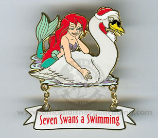 12 Days of Christmas 2004 - Seven Swans a Swimming - Ariel | PIN 84496