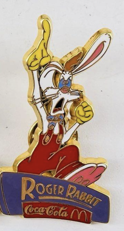 Coca Cola / McDonald's - Roger Rabbit - Purple Variant | PIN 84541