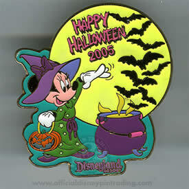 Happy Halloween 2005 - Minnie as Witch | PIN 84676