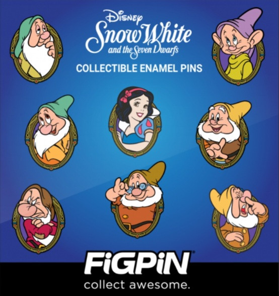 FiGPiN Snow White and the Seven Dwarfs Mini Mystery Collection