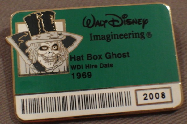 I.D. Badge Series 2 - Hatbox Ghost ID Badge | PIN 14976