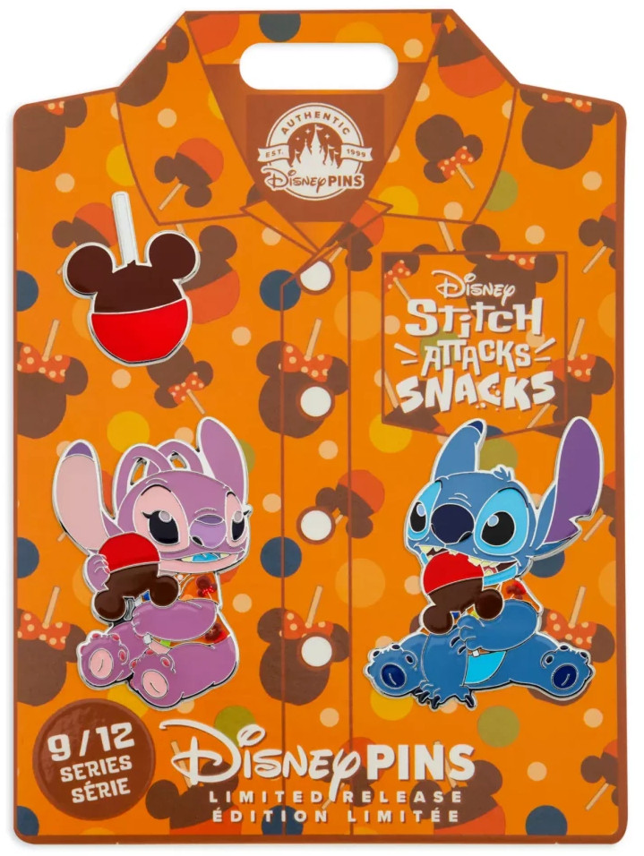 Stitch and Angel with Candy Apple Set - September - 9/12 - Full Set