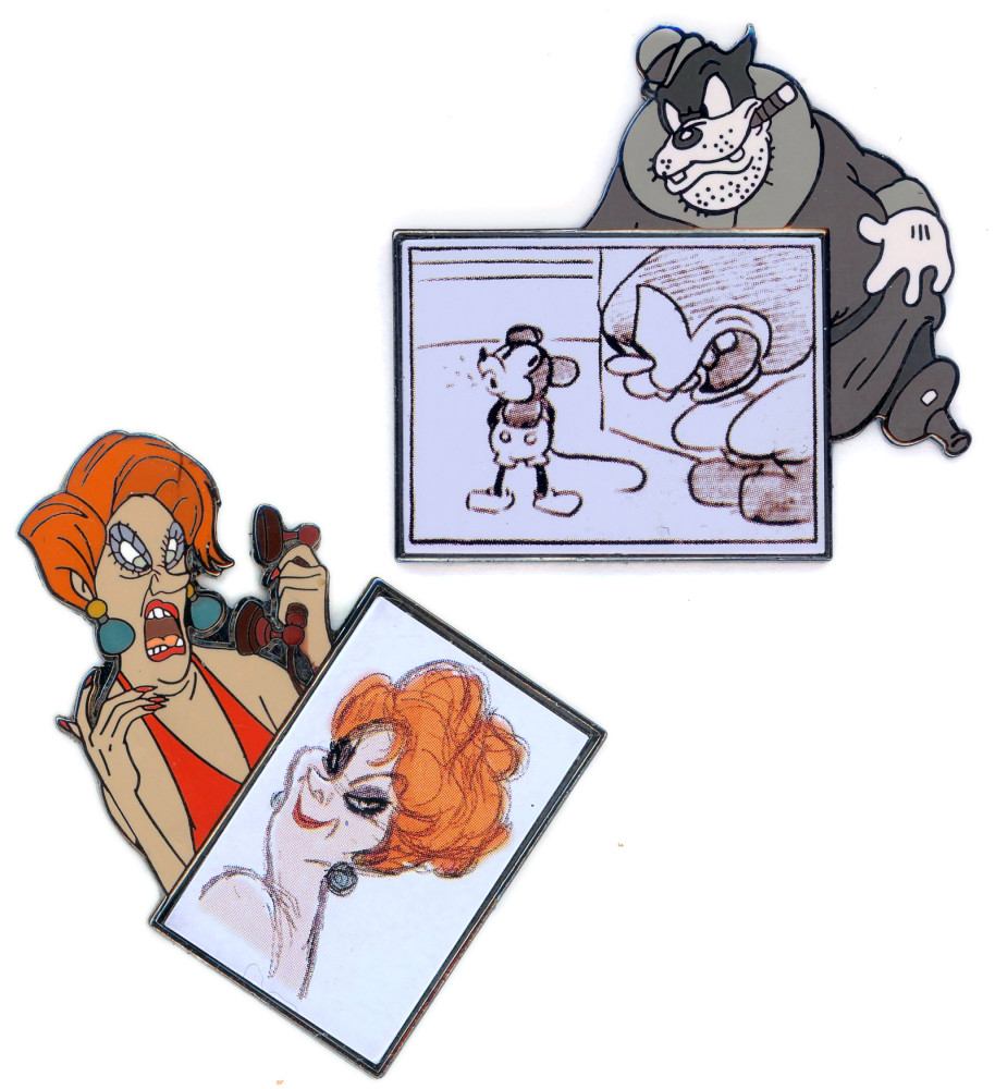 Madame Medusa and Peg Leg Pete