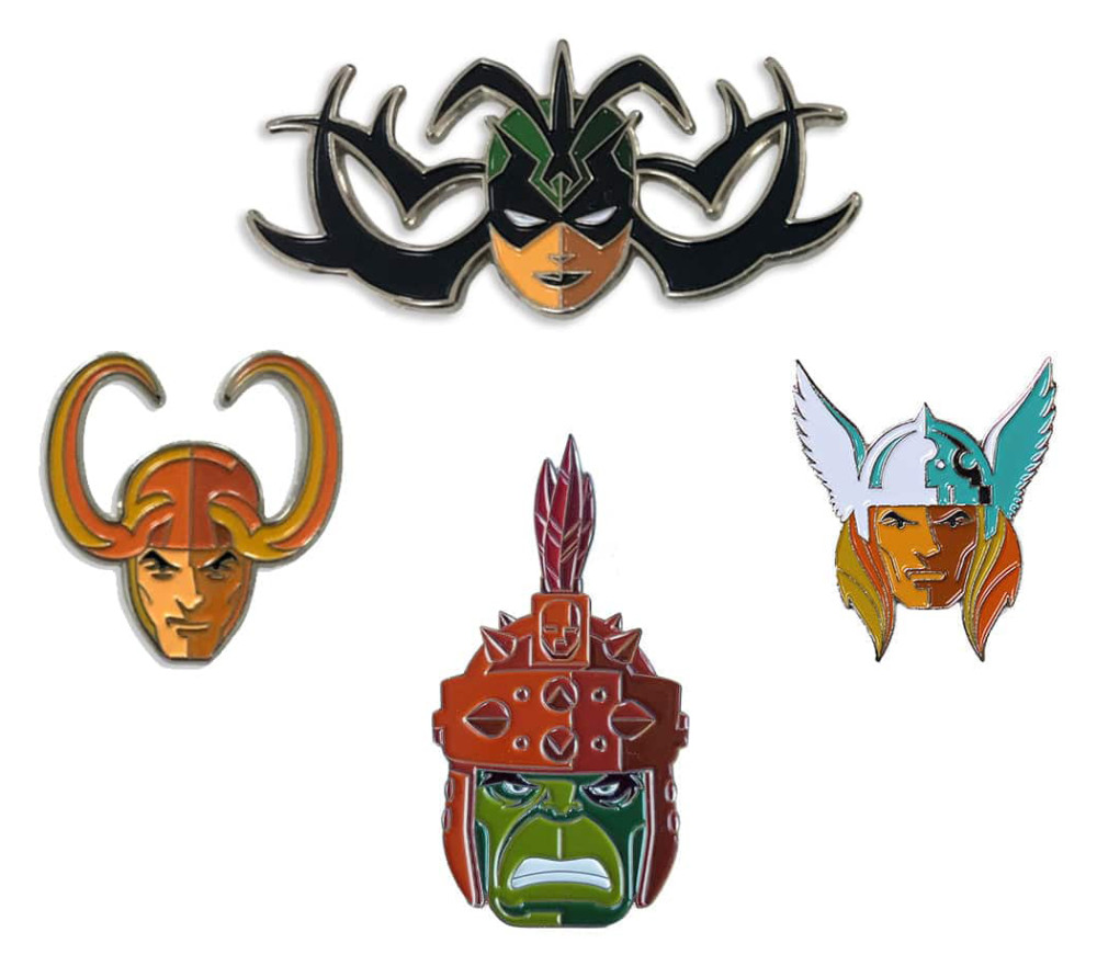 Thor Ragnarok Pin Set