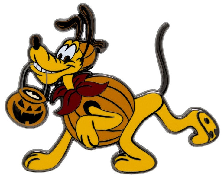 Pink A La Mode (PALM) - Halloween 2024 - Pluto as Pumpkin | PIN 85354