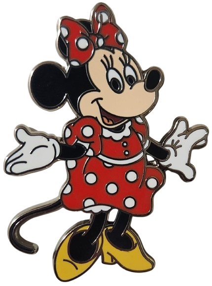 Classic 80s Minnie Mouse in Red Polka Dot Dress | PIN 86005