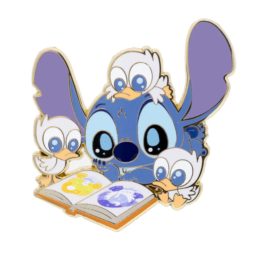 Stitch with Ducklings