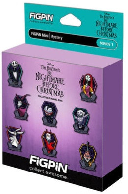 FiGPiN Mini: The Nightmare Before Christmas Coffin Mystery Collection