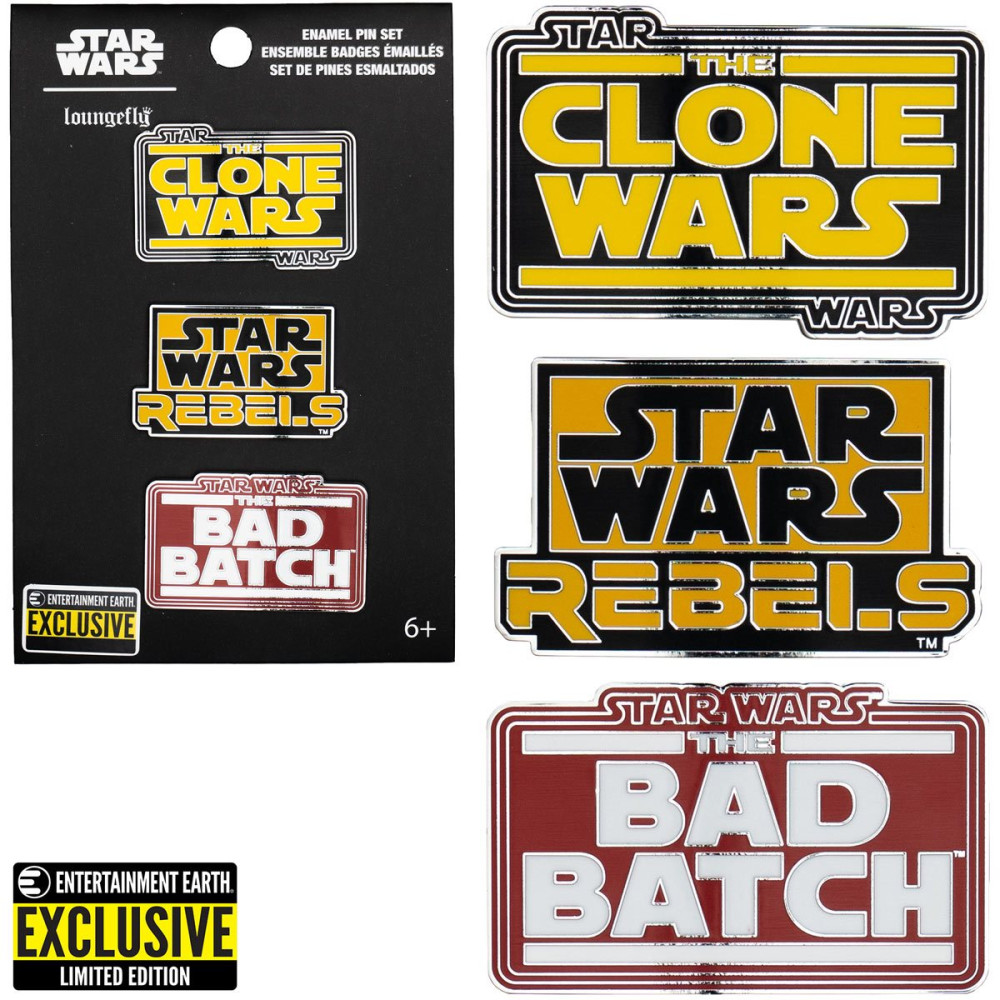 Star Wars Animated Series Pin Set (Entertainment Earth Exclusive)