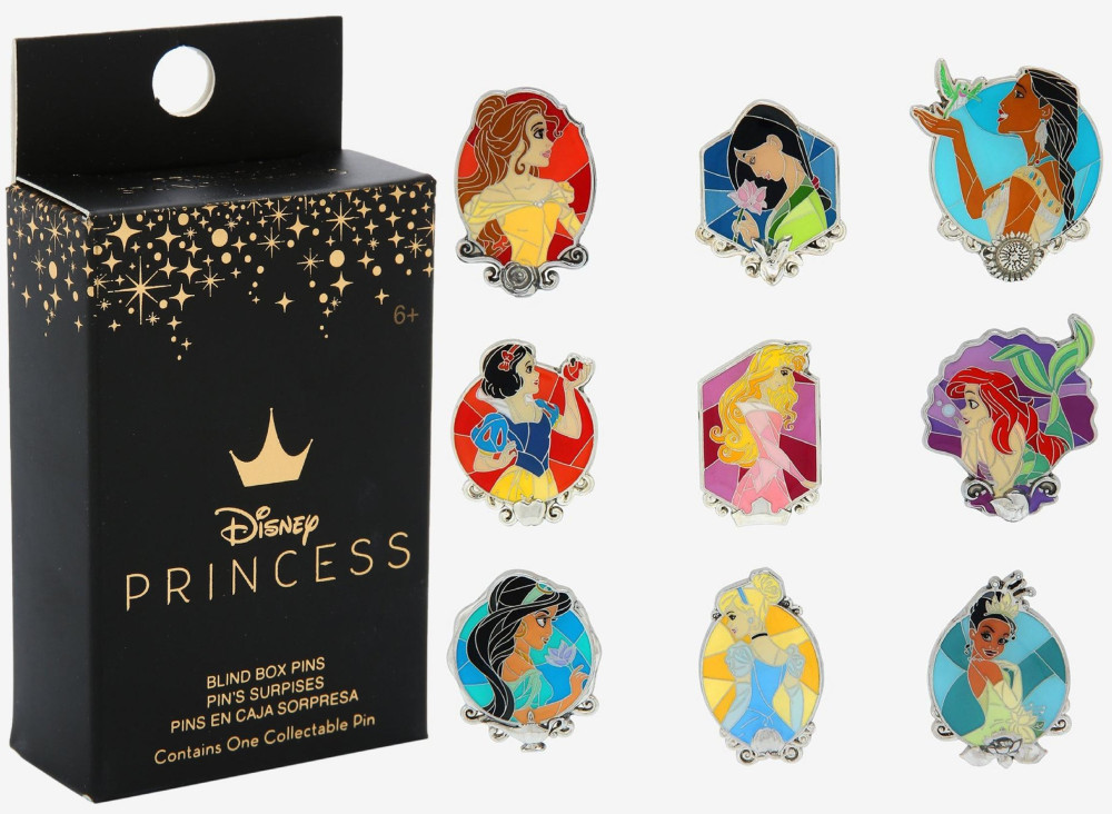 BoxLunch - Princess Stained Glass Profiles Mystery Collection