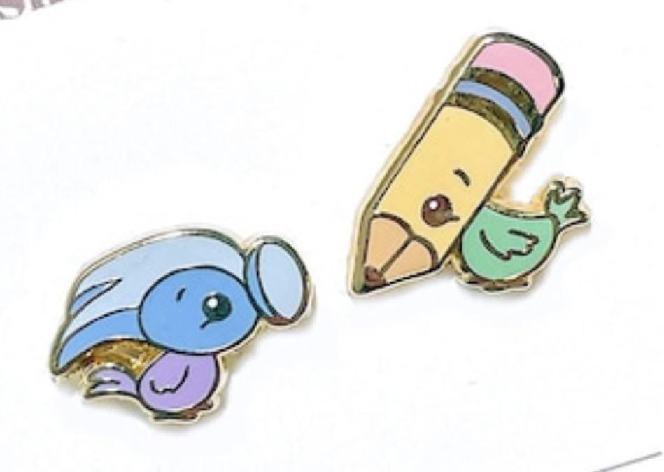 Hammer Bird & Pencil Bird set