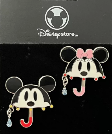 Mickey and Minnie Umbrella Set