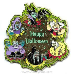 Disney's Halloween 2006 限定版ピンバッジ ディズニー ハロウィン2006年 限定 ピンバッジ6点セット - メルカリ
