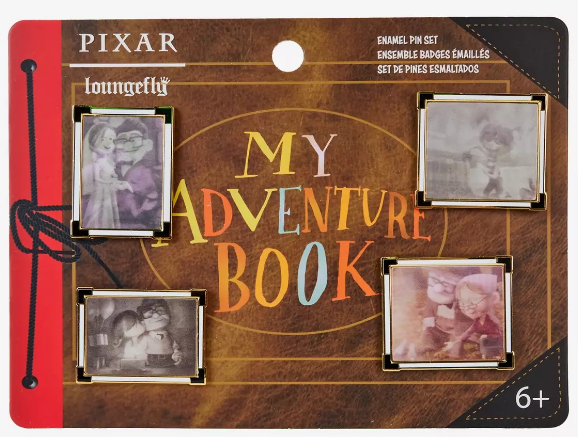 My Adventure Book Lenticular Pin Set