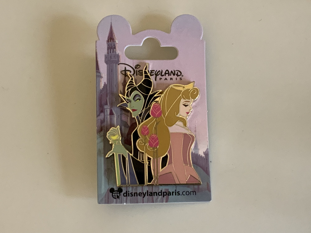 DEC マレフィセントとオーロラ リミテッドエディションピン PP140987 - DEC - Aurora and Maleficent - Sleeping Beauty