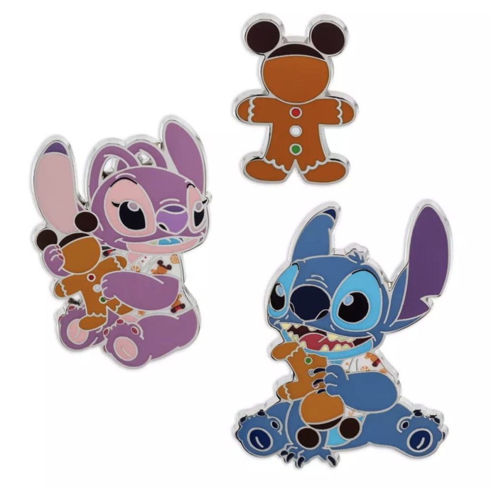 Stitch and Angel with Gingerbread Men Set — Full Set
