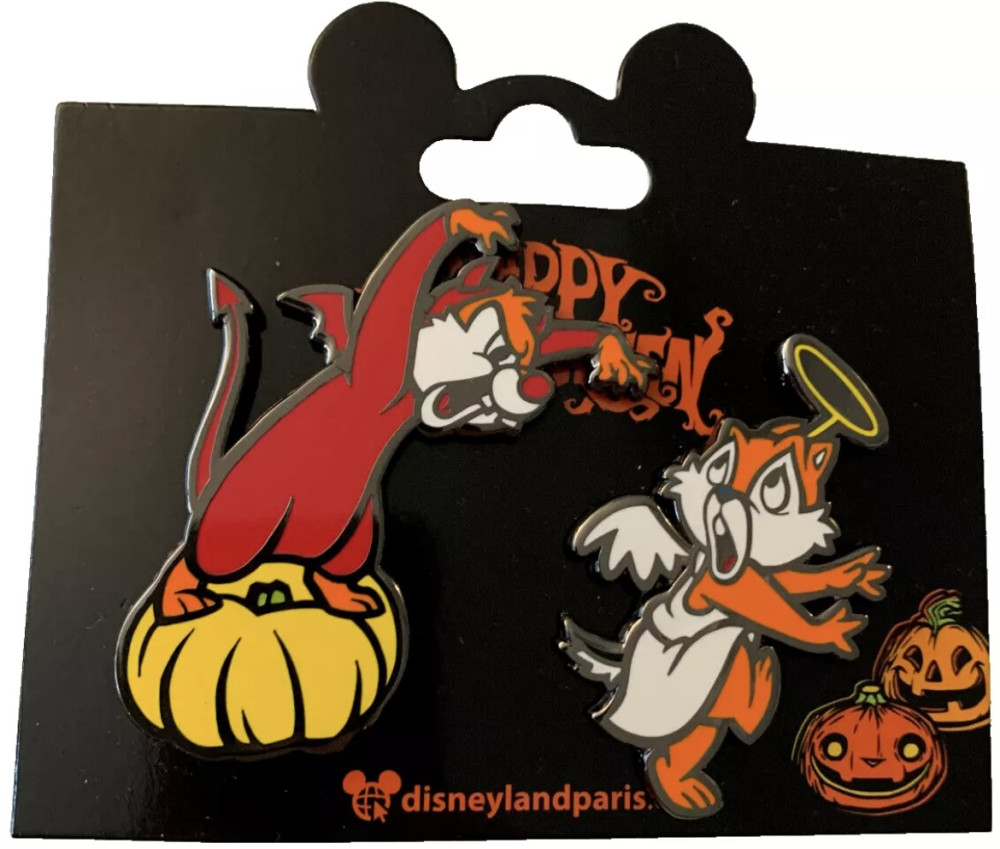 Halloween - Angel Chip and Devil Dale | PIN 89307