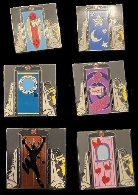 Series 8: Monsters Inc Doors Set