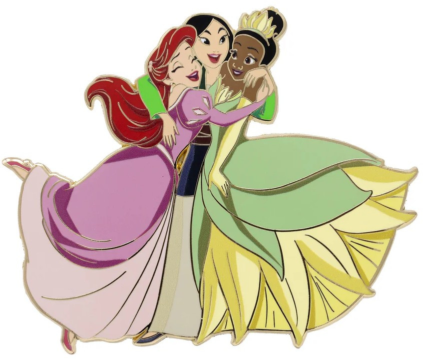 Pink A La Mode (PALM) Exclusives - Royal Hug Ariel, Mulan, and Tiana ...