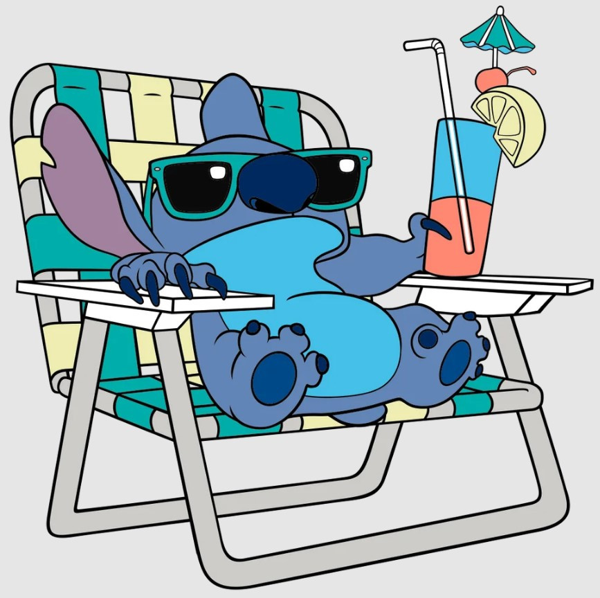 Lilo and Stitch Mini FiGPin Series 3 - Vacation - Stitch in